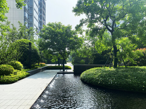 高檔小區園林綠化