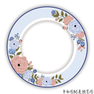 餐具花面