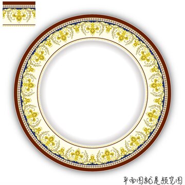 餐具花面