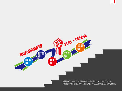 企業(yè)樓道文化墻