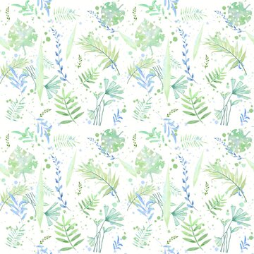 四方連續(xù)印花夏日小清新