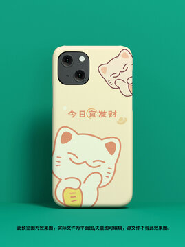 手機殼招財貓