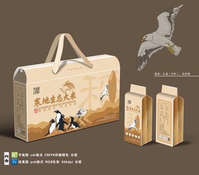 寒地生態(tài)大米禮盒