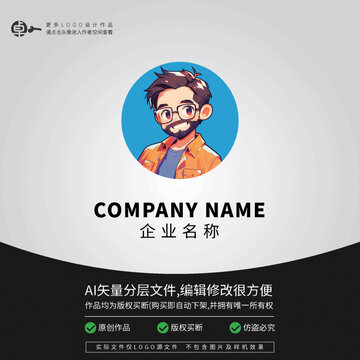 西裝襯衣男士商務(wù)經(jīng)理LOGO