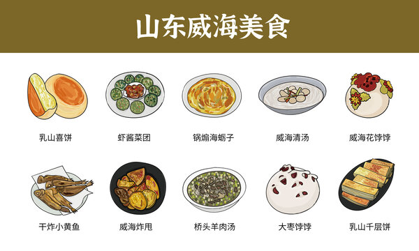 山東威海美食圖鑒