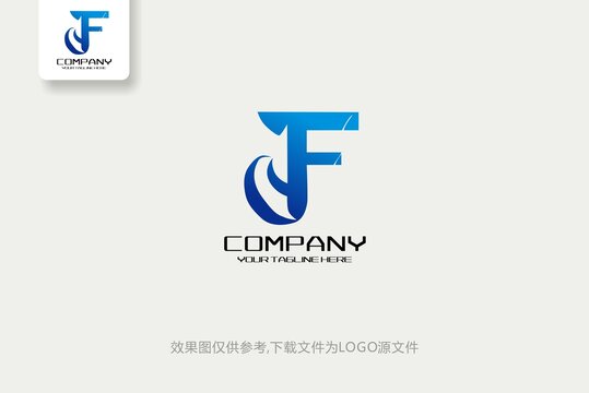 休閑娛樂英文F字母logo標(biāo)志