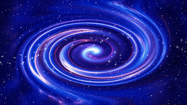 旋渦星空背景壁紙