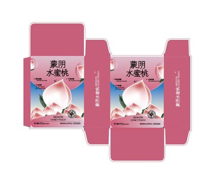 水蜜桃包裝盒