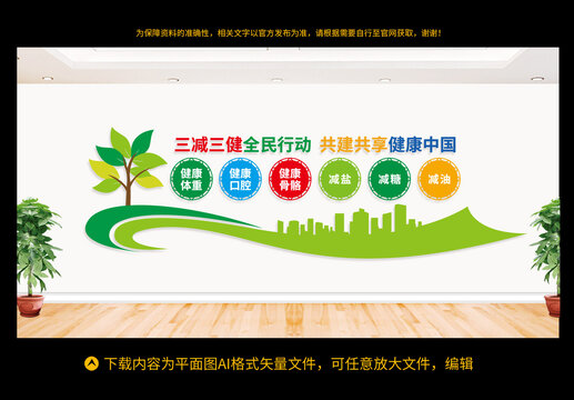 三減三健