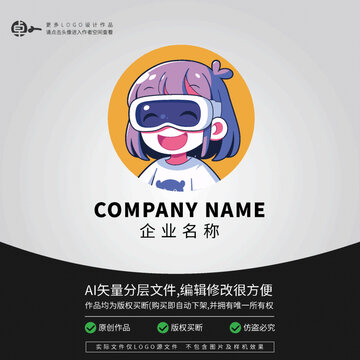 VR眼鏡LOGO科技術(shù)體感游戲