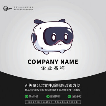科技游戲玩具VR眼鏡LOGO