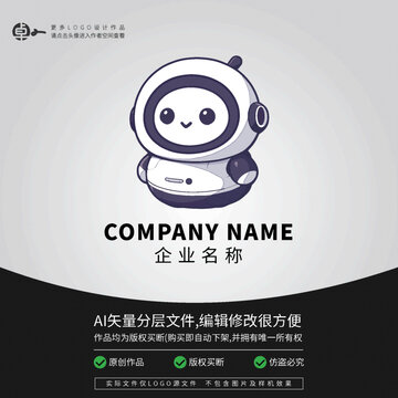 電子科技產(chǎn)品機(jī)器人玩具LOGO