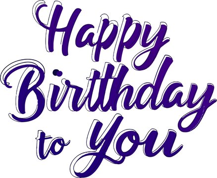 英文字生日快樂(lè)