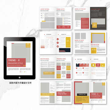 高端通用畫冊(cè)word設(shè)計(jì)模板