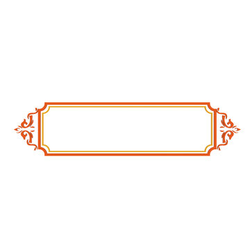 3D中國風(fēng)免摳邊框扁長