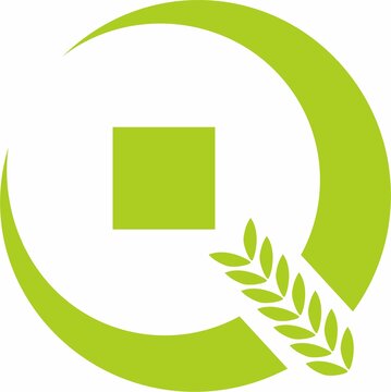 財(cái)稅銅板稻穗商標(biāo)logo設(shè)計(jì)