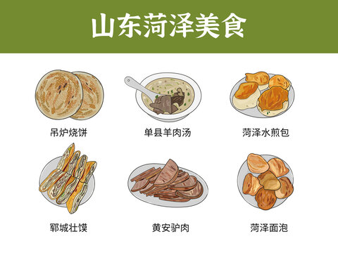 山東菏澤美食圖鑒