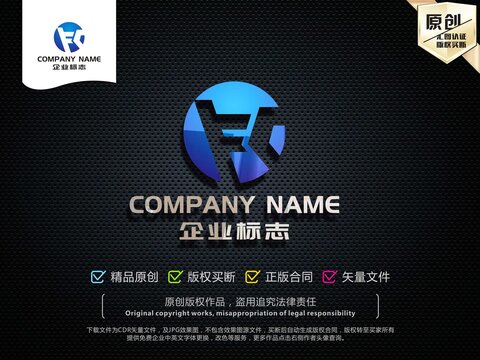 FK字母標志