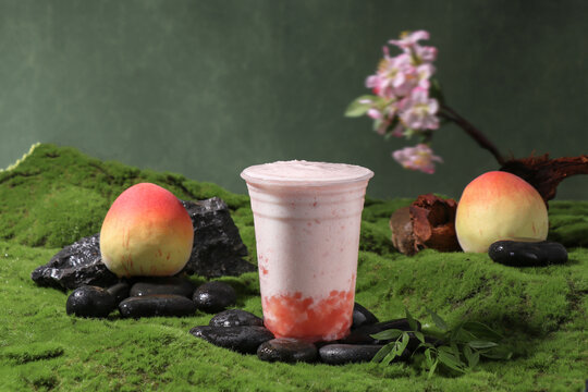 蜜桃酸奶橫