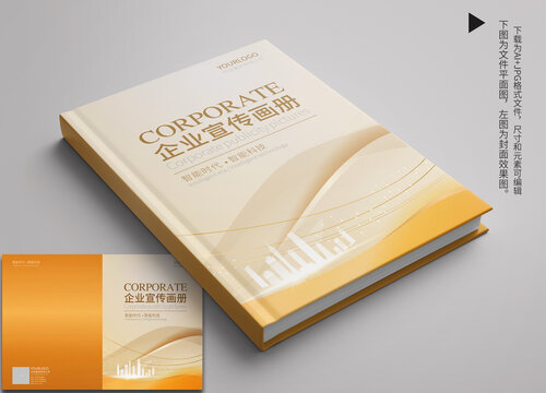 金色畫冊封面
