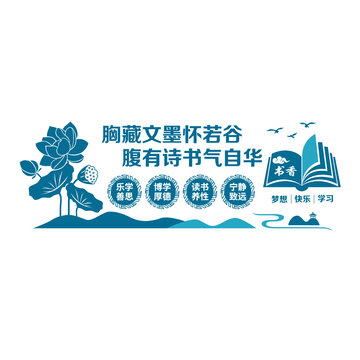 讀書文化墻
