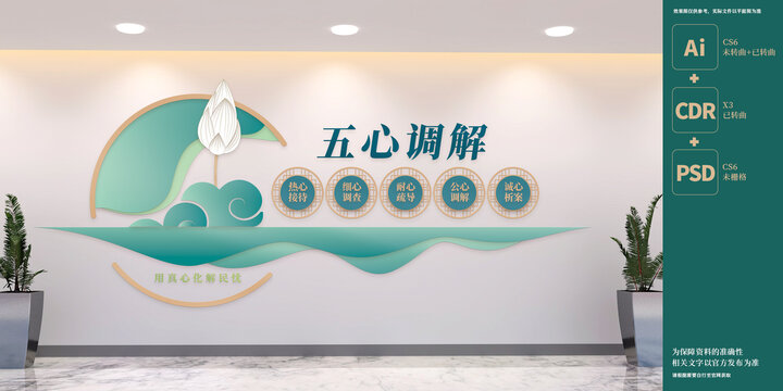 調(diào)解室文化墻