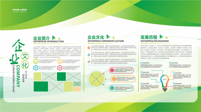 公司簡介展板