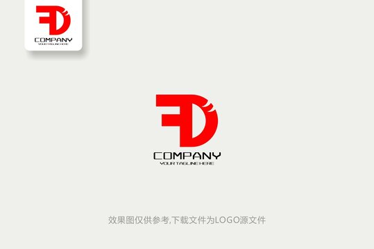 FD銀行金融標(biāo)志理財標(biāo)志