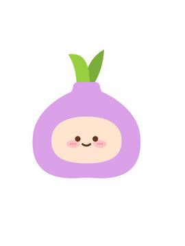 洋蔥插畫