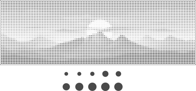 風(fēng)景畫圓孔鏤空板