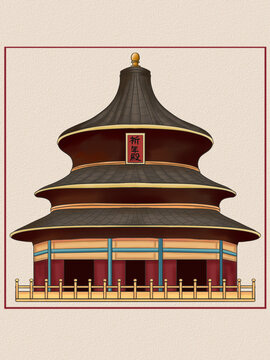 祈年殿建筑元素