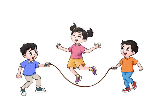 卡通跳繩活動(dòng)