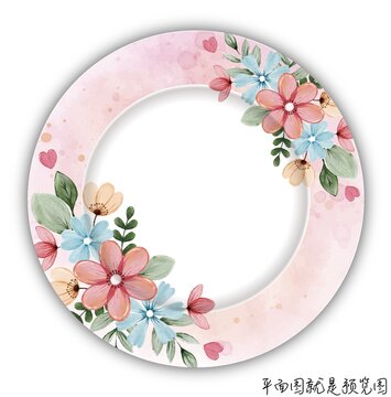 餐具花面