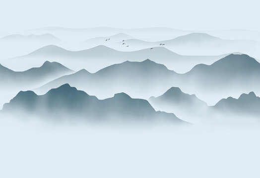 水墨山水