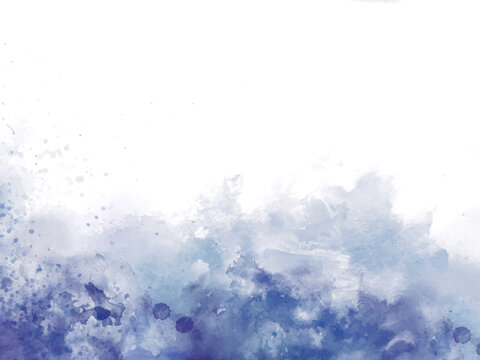 水彩背景水彩簡(jiǎn)約畫(huà)