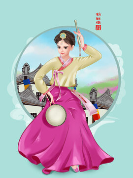 朝鮮族美女