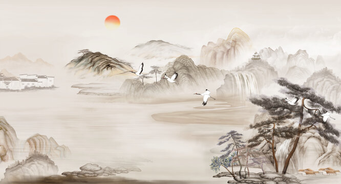水墨畫