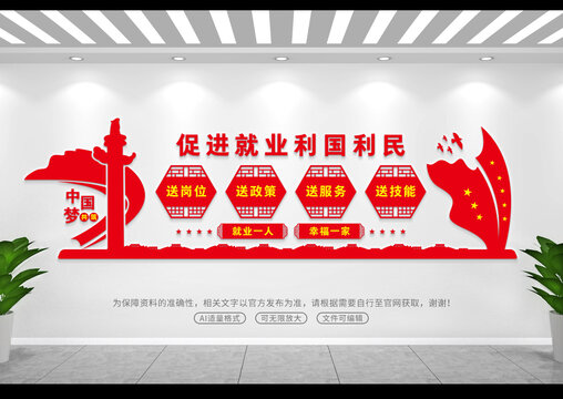 就業(yè)文化墻