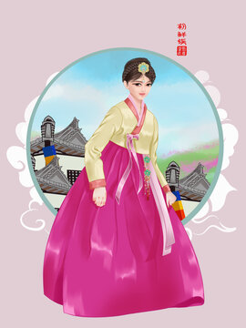 朝鮮族美女