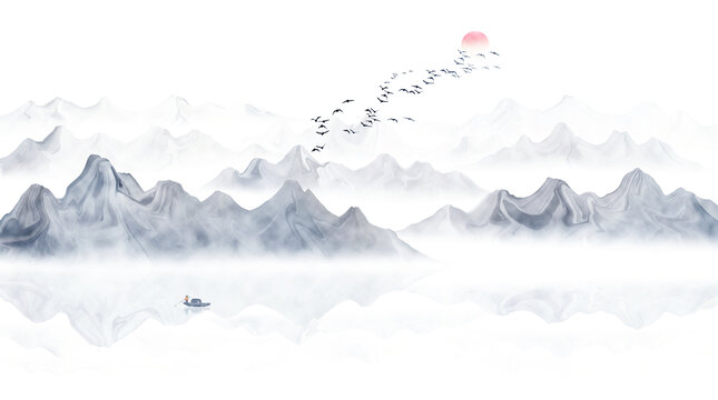 國畫山水