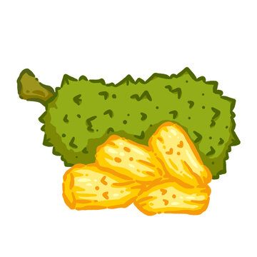 Q版水果菠蘿蜜