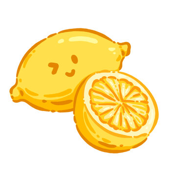 Q版水果檸檬