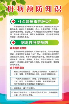 肝病預(yù)防知識(shí)展板