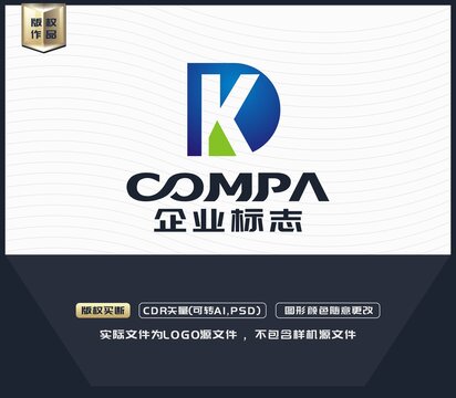 DK字母標(biāo)志