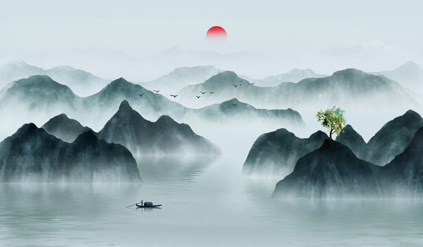 山水