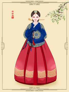 朝鮮族美女