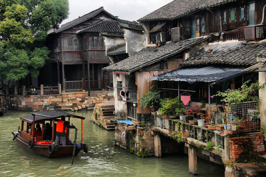 烏鎮(zhèn)東柵水鄉(xiāng)枕水人家