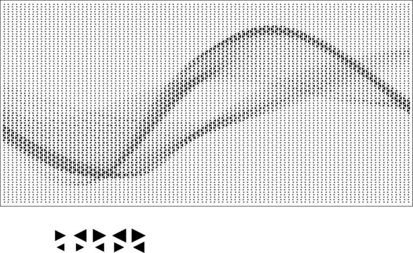三角沖孔