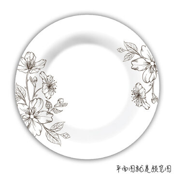 餐具花面