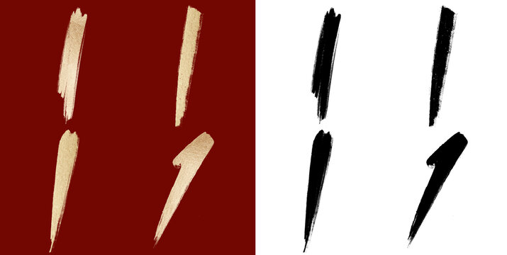 毛筆數(shù)字1